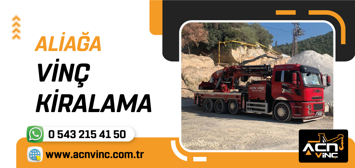 Aliağa Vinç Kiralama